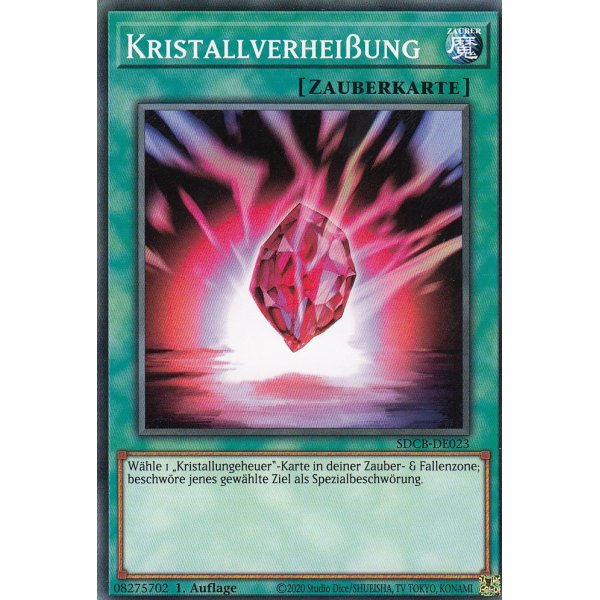 Kristallverhei&szlig;ung SDCB-DE023