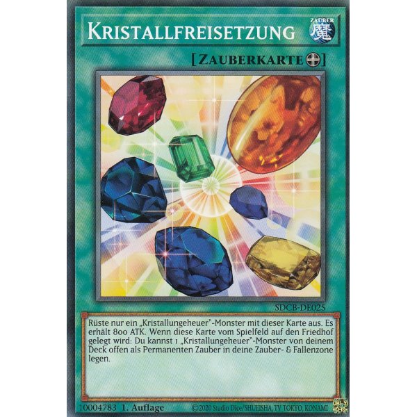 Kristallfreisetzung SDCB-DE025