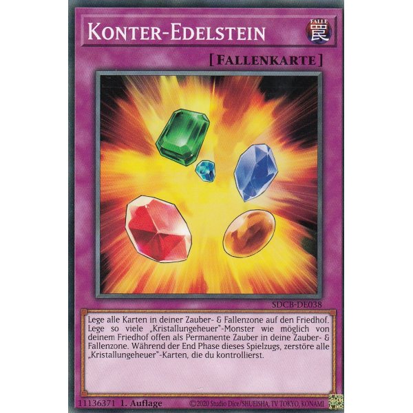 Konter-Edelstein SDCB-DE038