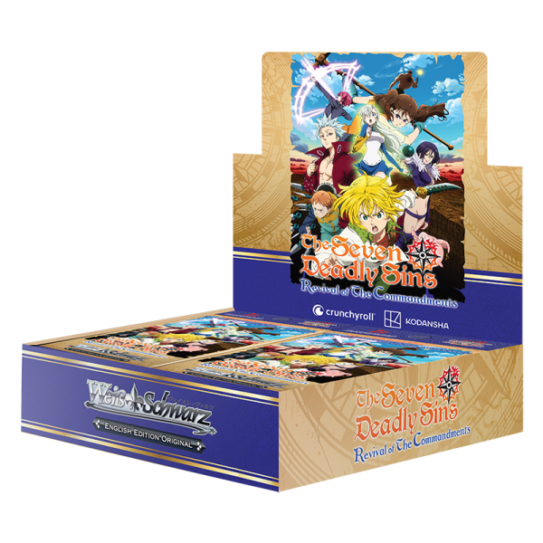 Weiss Schwarz - The Seven Deadly Sins: Revival of The Commandments Booster Display (englisch)