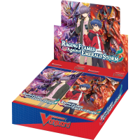 Cardfight!! Vanguard will+Dress - Raging Flames Against Emerald Storm Booster Display (englisch)