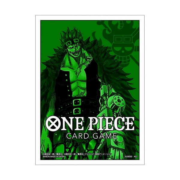 One Piece Eustass Kid Sleeves gr&uuml;n (70 Kartenh&uuml;llen)