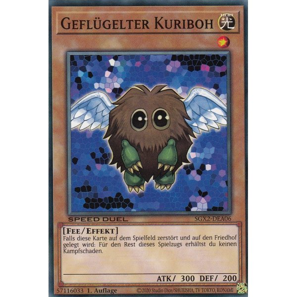 Gefl&uuml;gelter Kuriboh SGX2-DEA06