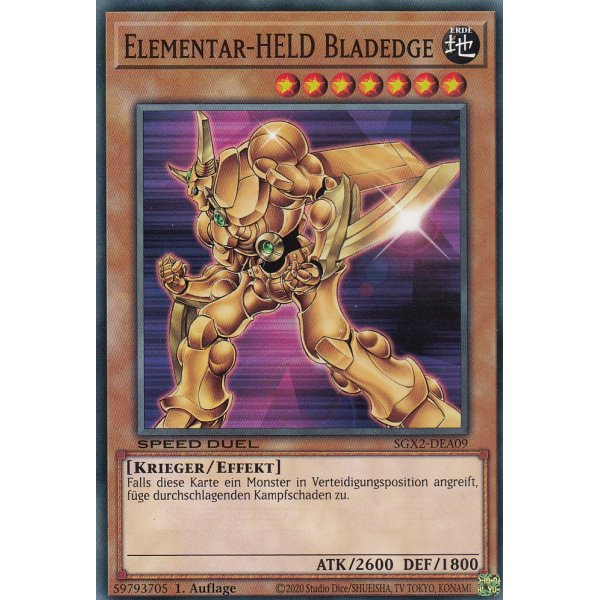 Elementar-HELD Bladedge SGX2-DEA09