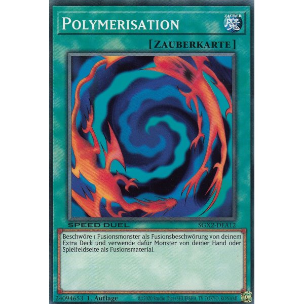 Polymerisation SGX2-DEA12