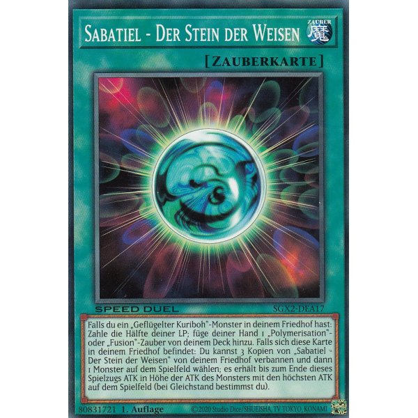 Sabatiel - Der Stein der Weisen SGX2-DEA17