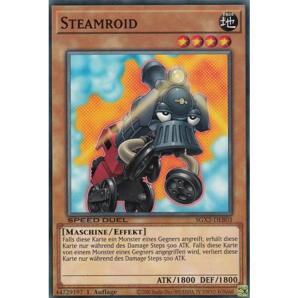 Steamroid SGX2-DEB03