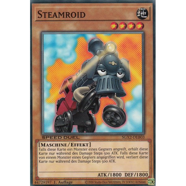 Steamroid SGX2-DEB03