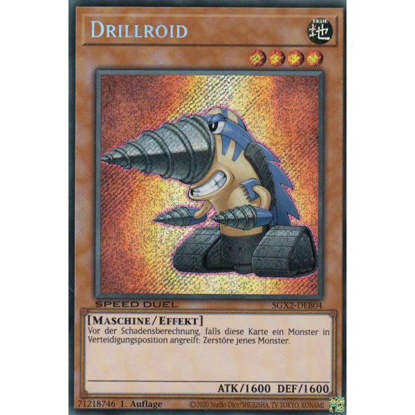 Drillroid SGX2-DEB04-SCR