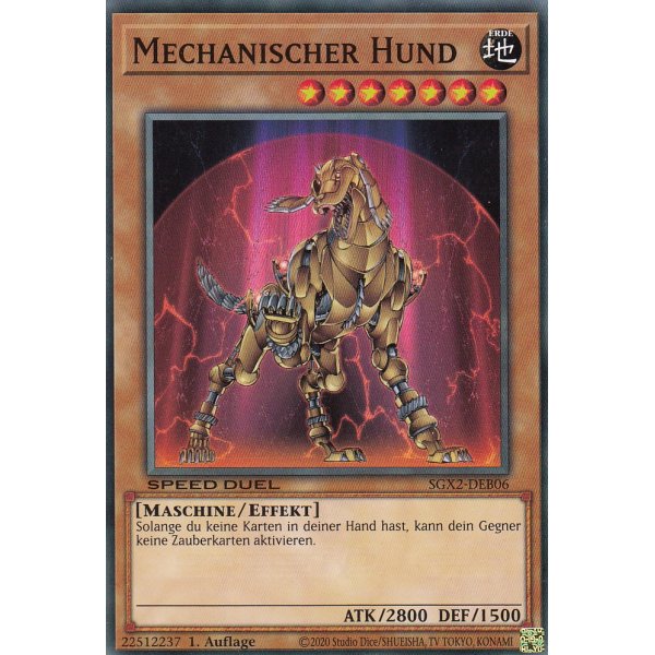 Mechanischer Hund SGX2-DEB06