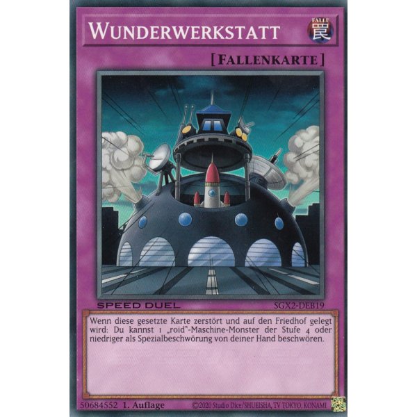 Wunderwerkstatt SGX2-DEB19