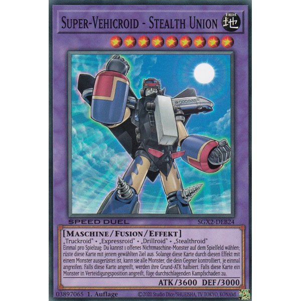 Super Vehicroid - Stealth Union SGX2-DEB24