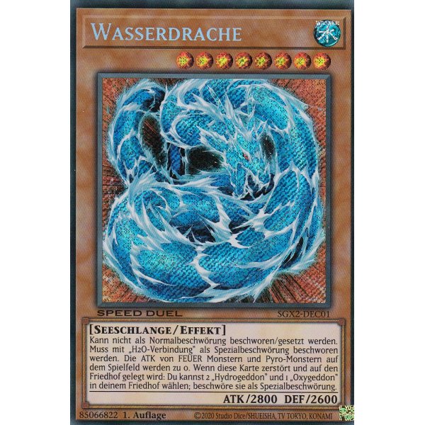 Wasserdrache SGX2-DEC01-SCR