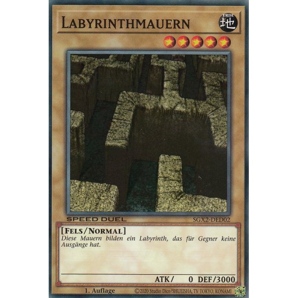 Labyrinthmauern SGX2-DED02