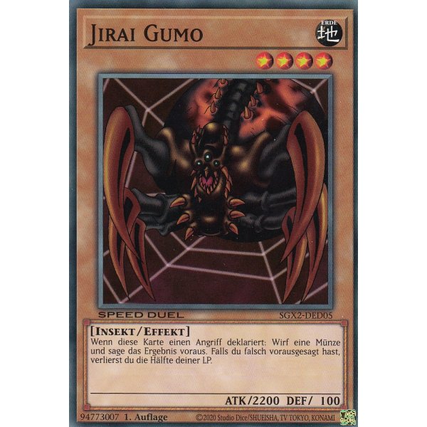 Jirai Gumo SGX2-DED05