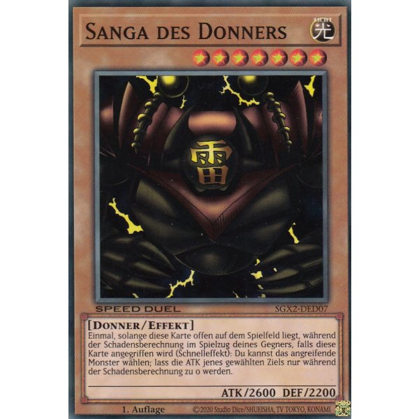 Sanga des Donners SGX2-DED07