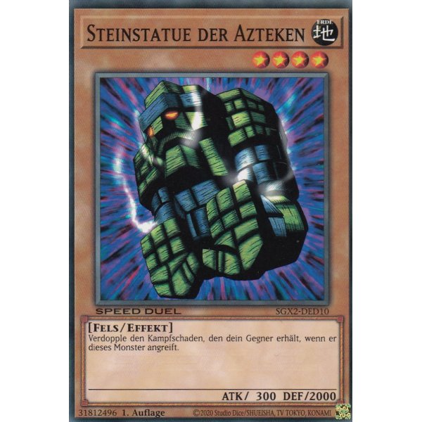 Steinstatue Der Azteken SGX2-DED10