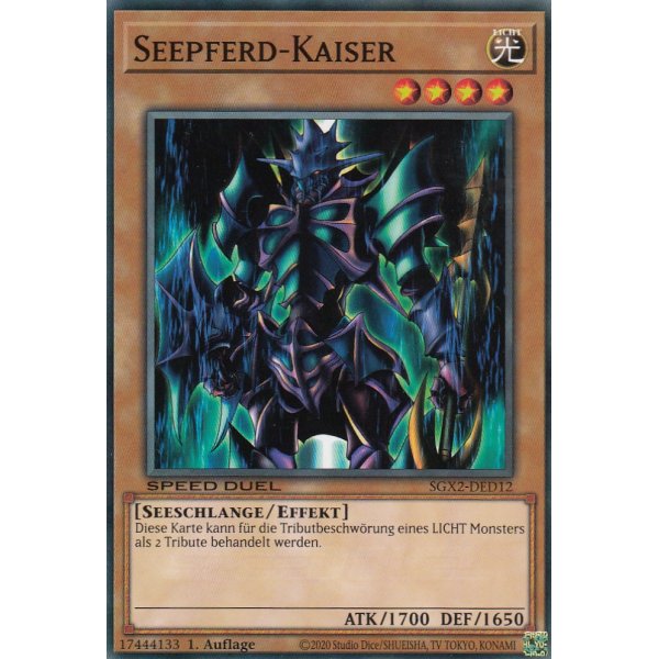 Seepferd-Kaiser SGX2-DED12