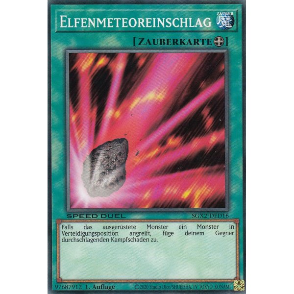 Elfenmeteoreinschlag SGX2-DED16
