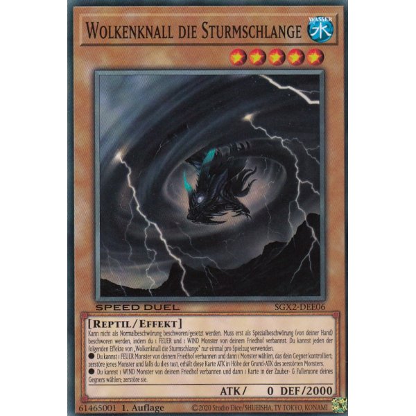 Wolkenknall die Sturmschlange SGX2-DEE06