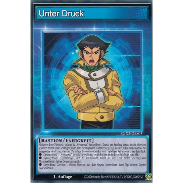 Unter Druck SGX2-DES05