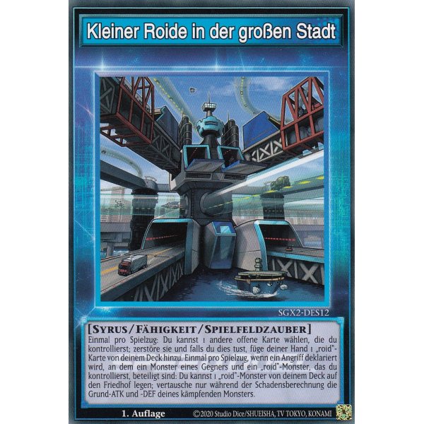 Kleiner Roide in der gro&szlig;en Stadt SGX2-DES12