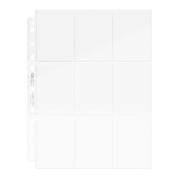 Ultimate Guard 9-Pocket Pages Box Clear (100 Seiten)