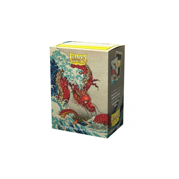 Dragon Shield Brushed Art Sleeves - The Great Wave (100 Kartenh&uuml;llen)