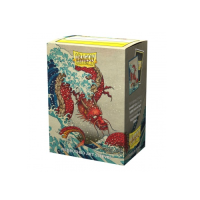 Dragon Shield Brushed Art Sleeves - The Great Wave (100 Kartenh&uuml;llen)