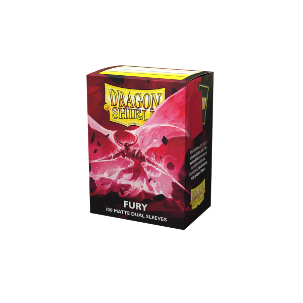 Dragon Shield Dual Matte Sleeves - Fury (100 Kartenh&uuml;llen)