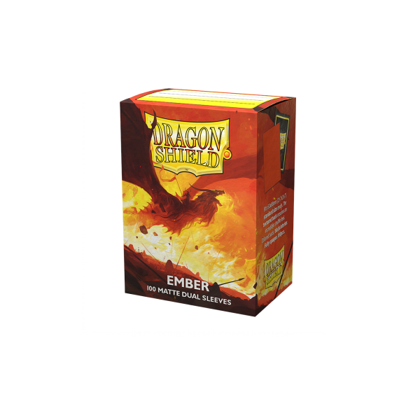 Dragon Shield Dual Matte Sleeves - Ember (100 Kartenh&uuml;llen)