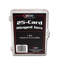 BCW 25-Card Hinged Box f&uuml;r 25 Karten