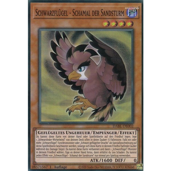 Schwarzfl&uuml;gel - Schamal der Sandsturm DABL-DE002