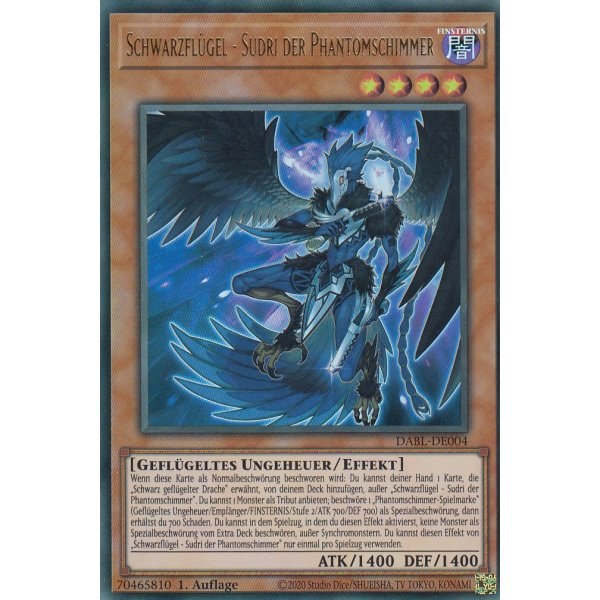 Schwarzfl&uuml;gel - Sudri der Phantomschimmer DABL-DE004