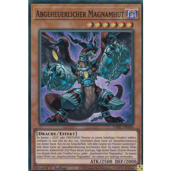Abgeheuerlicher Magnamhut DABL-DE006