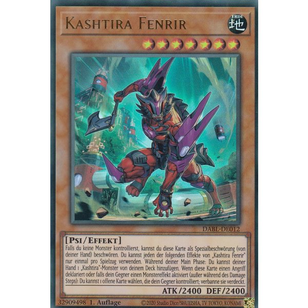 Kashtira Fenrir DABL-DE012