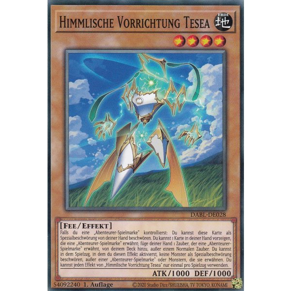 Himmlische Vorrichtung Tesea DABL-DE028