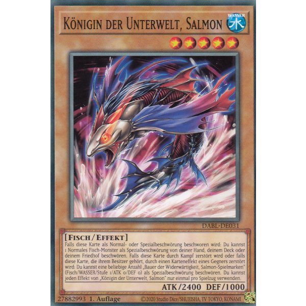 K&ouml;nigin der Unterwelt, Salmon DABL-DE031