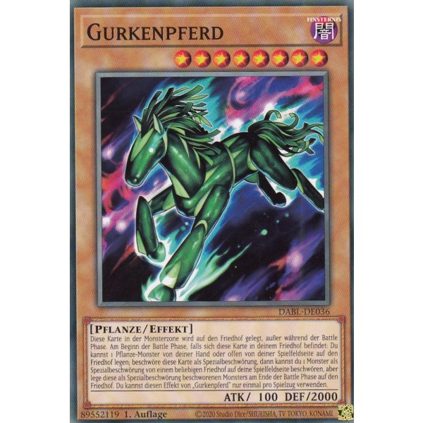Gurkenpferd DABL-DE036