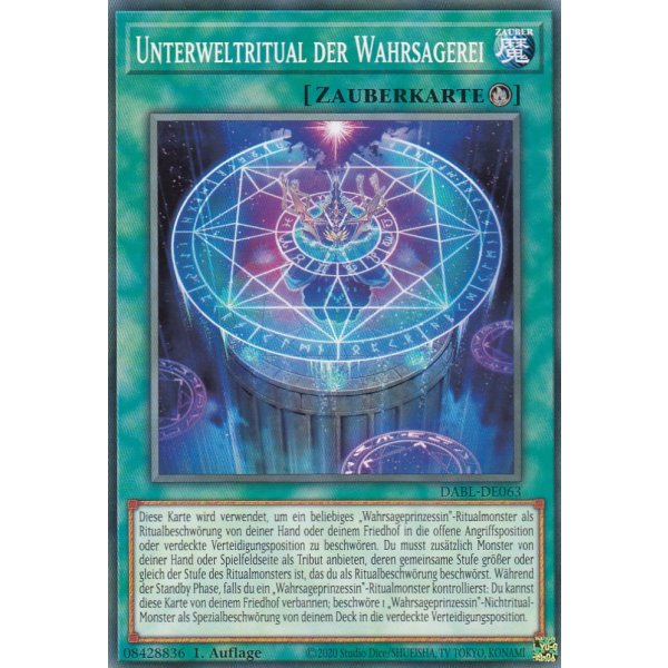 Unterweltritual der Wahrsagerei DABL-DE063