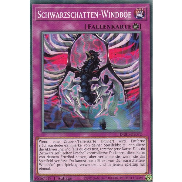 Schwarzschatten-Windb&ouml;e DABL-DE072