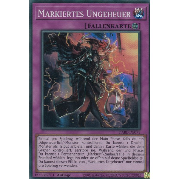 Markiertes Ungeheuer DABL-DE073