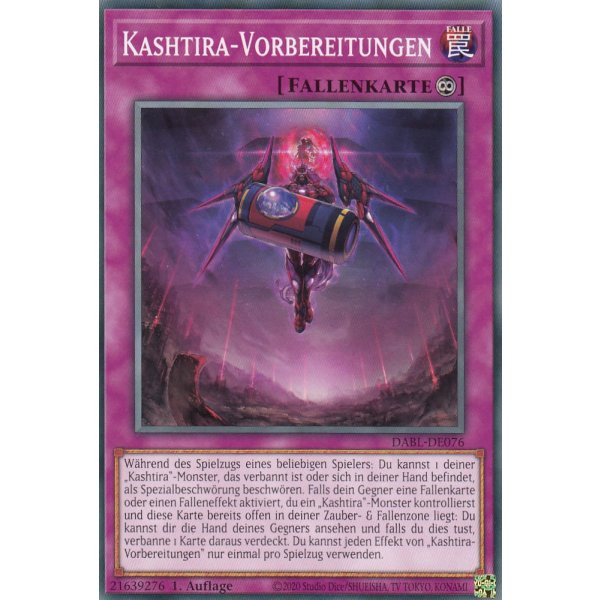 Kashtira-Vorbereitungen DABL-DE076