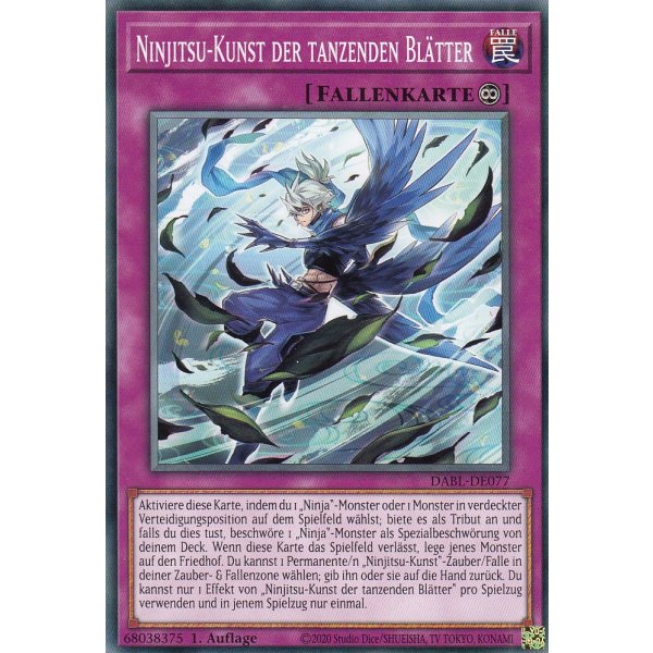 Ninjitsu-Kunst der tanzenden Bl&auml;tter DABL-DE077