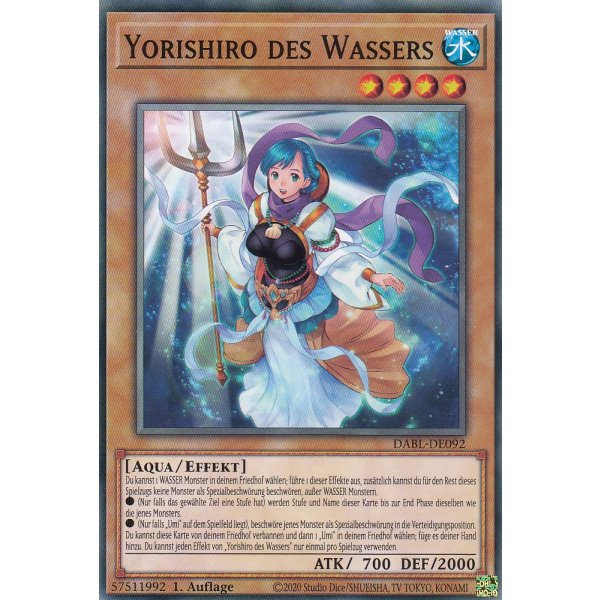 Yorishiro des Wassers DABL-DE092