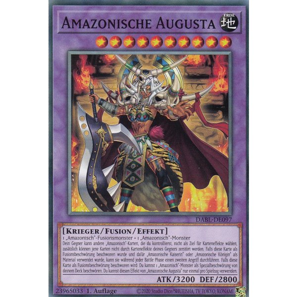 Amazonische Augusta DABL-DE097