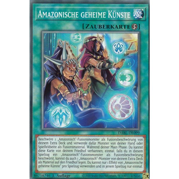 Amazonische geheime K&uuml;nste DABL-DE099