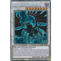 Schwarz gefl&uuml;gelter Drache (Starlight Rare) DABL-DE100-Starlight-Rare