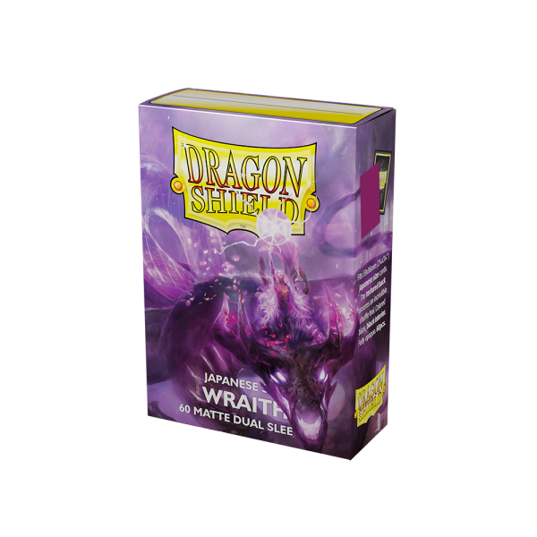 Dragon Shield Japanese Size Sleeves - Wraith (60 Matte Kartenh&uuml;llen)
