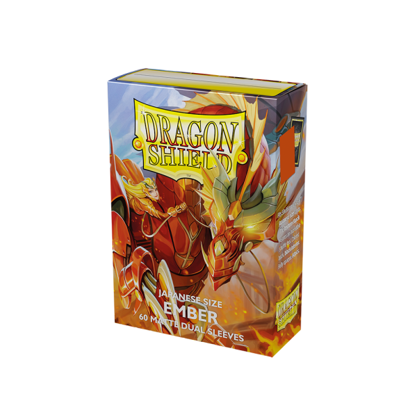Dragon Shield Japanese Size Sleeves - Ember (60 Matte Kartenh&uuml;llen)